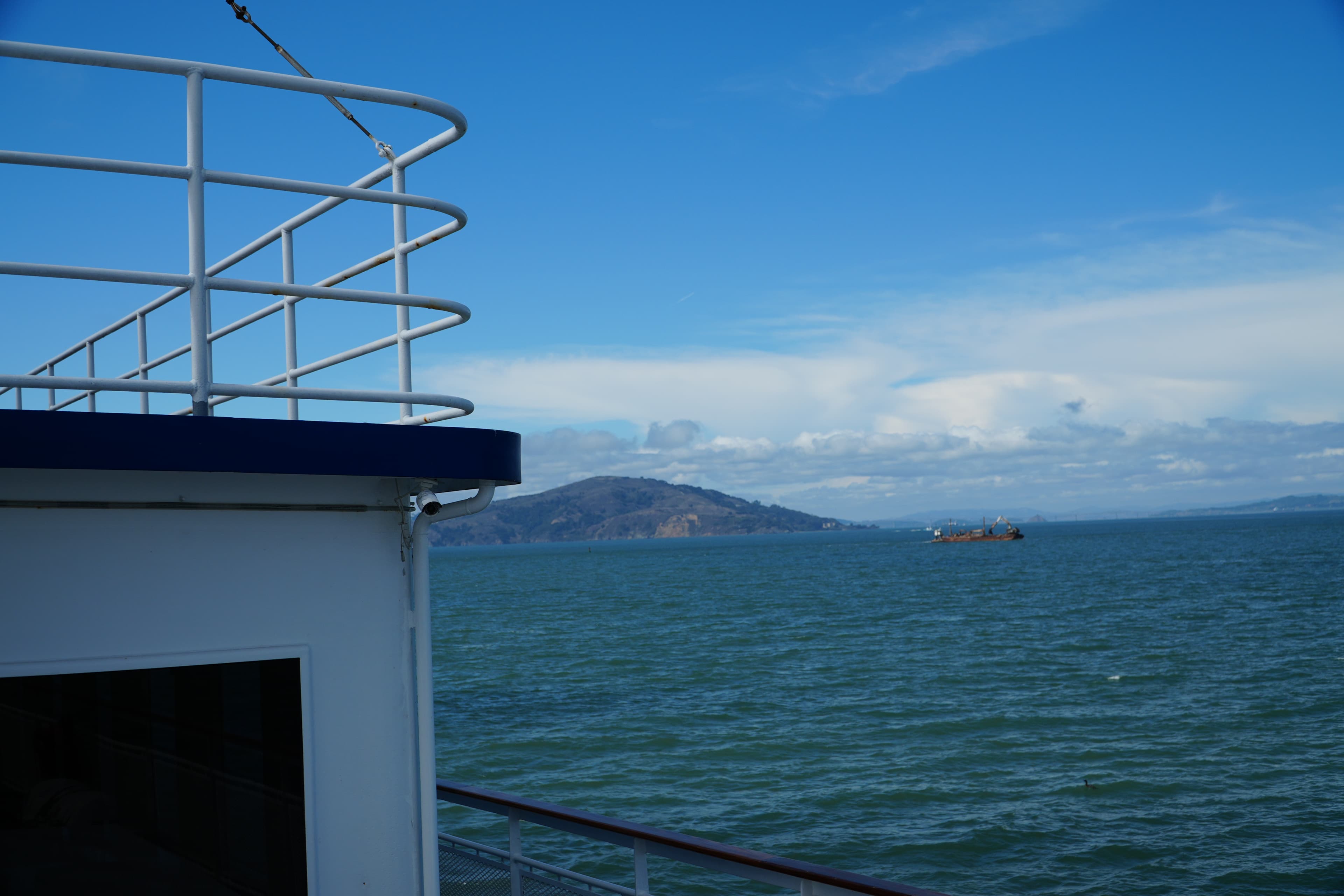 Near to Alcatraz Island, San Francisco, California